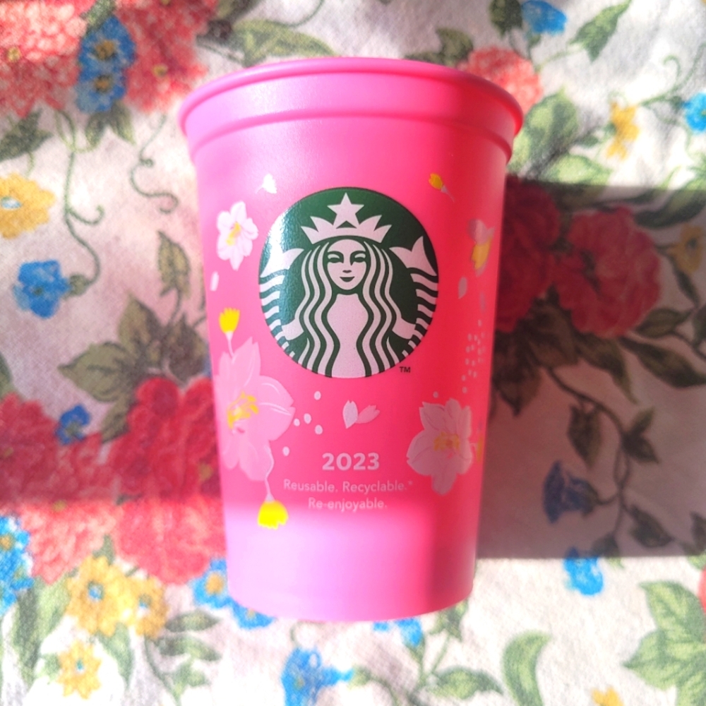 Starbucks Collectible Springtime 8oz Reusable Cup